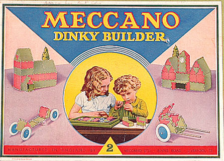 Dinky Builder 1934 box label