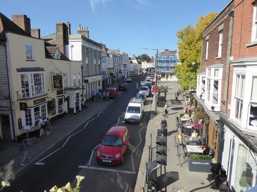 Moot Hall view High Street