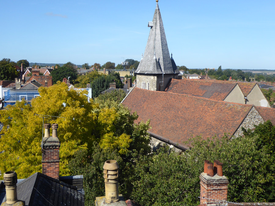 Moot hall view west