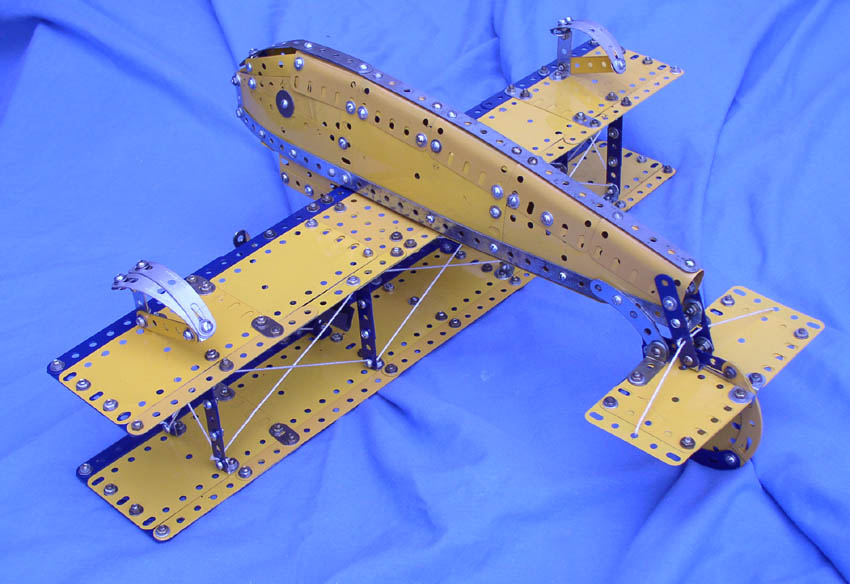 Underside of model